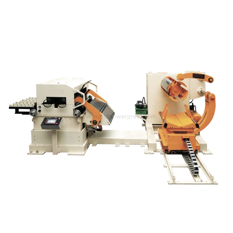 Alimentador de bobina compacto automático completo con máquina de desenfreno